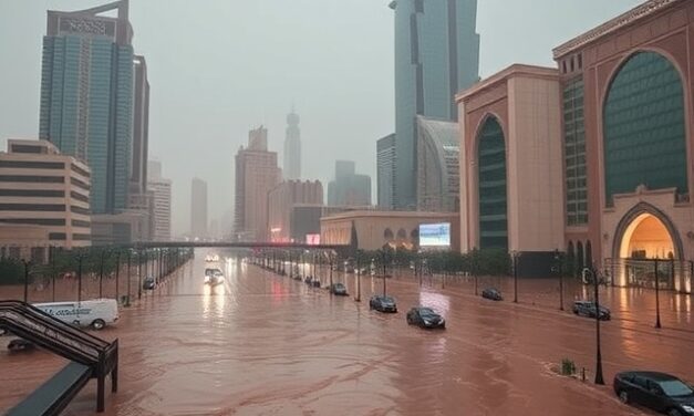 Saudi Arabia’s holiest city of Mecca flooded from extreme rain