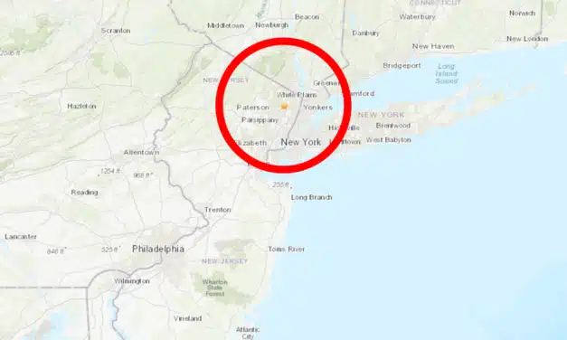 Small earthquake rattles New Jersey, Felt in parts of New York