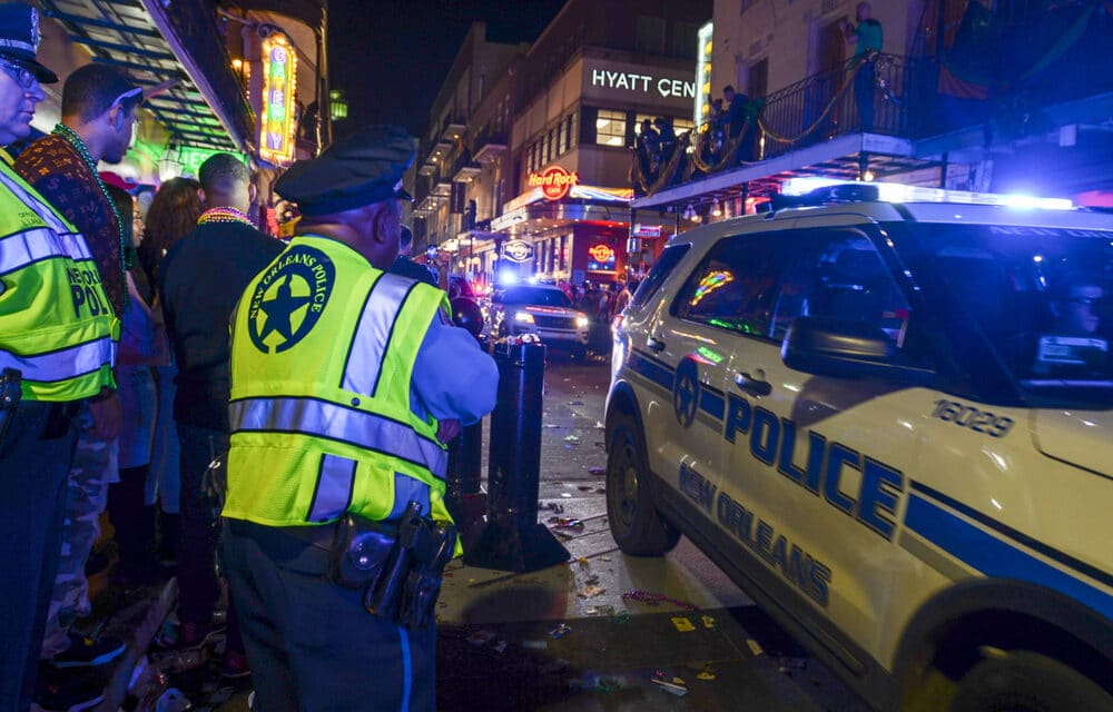 Man plows into crowd with vehicle and opens fire in New Orleans killing 10 and injuring 31