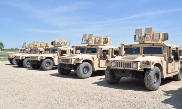 Three Humvees and cache of machine gun mounts stolen from California army base