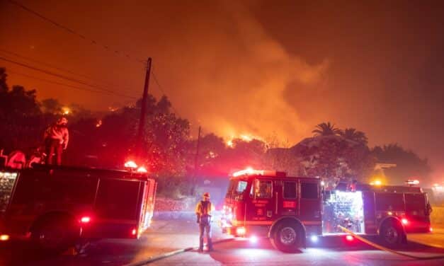 Fire-ravaged Southern California now facing gusty winds and heightened wildfire risk