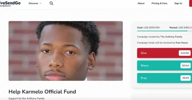 Christian crowdfunding site defends hosting campaign for Karmelo Anthony
