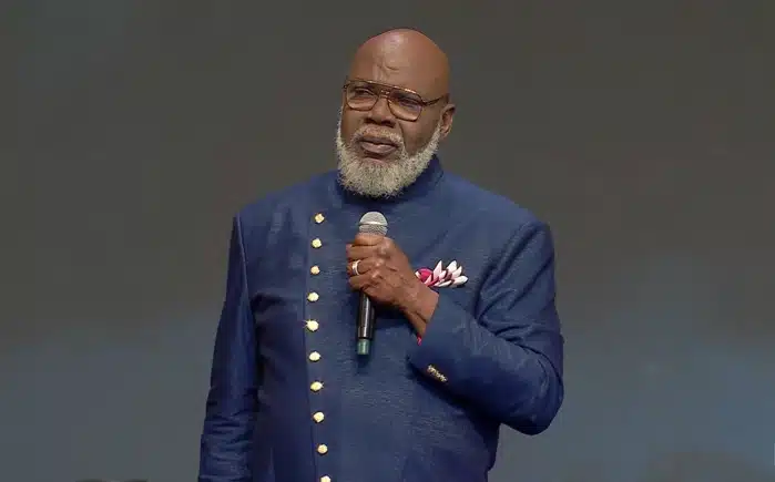 Bishop TD Jakes announces he will hand over Potter’s House to daughter, and son-in-law