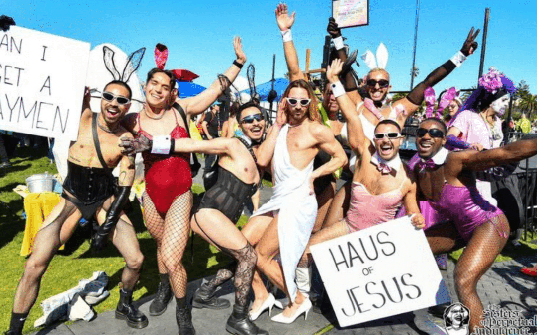 Drag queen group mocks Jesus and Christianity in Easter show marketed