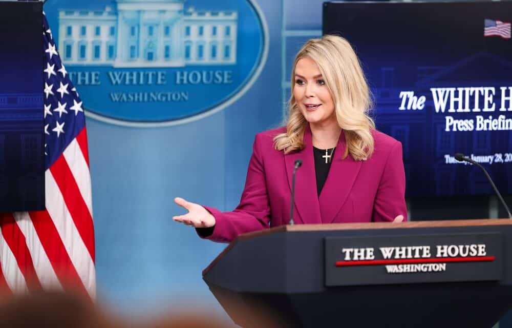 White House press secretary Karoline Leavitt claims there’s ‘spiritual warfare’ centered around Trump