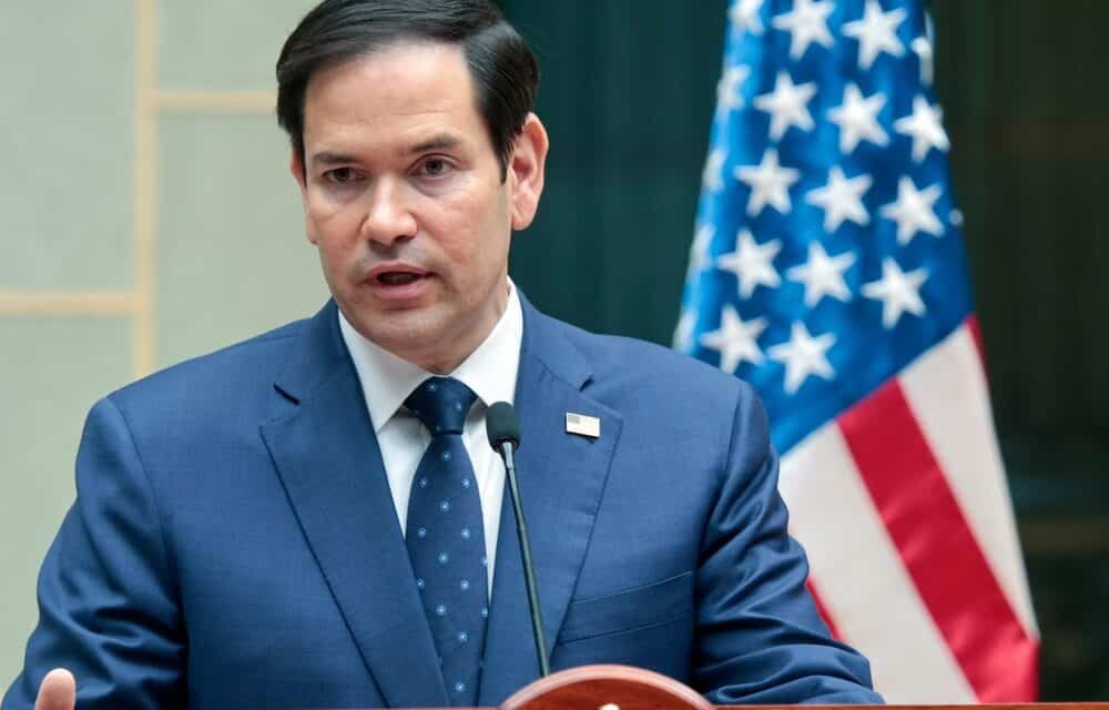 Rubio says America can no longer supply the bulk of global humanitarian aid