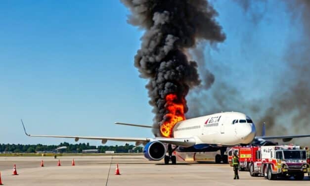 Passengers forced to evacuate after plane catches fire at Orlando International Airport