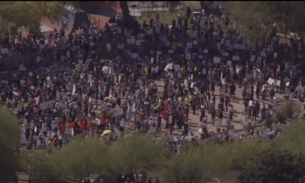 Hundreds of thousands around the Globe protest Trump tariff agenda