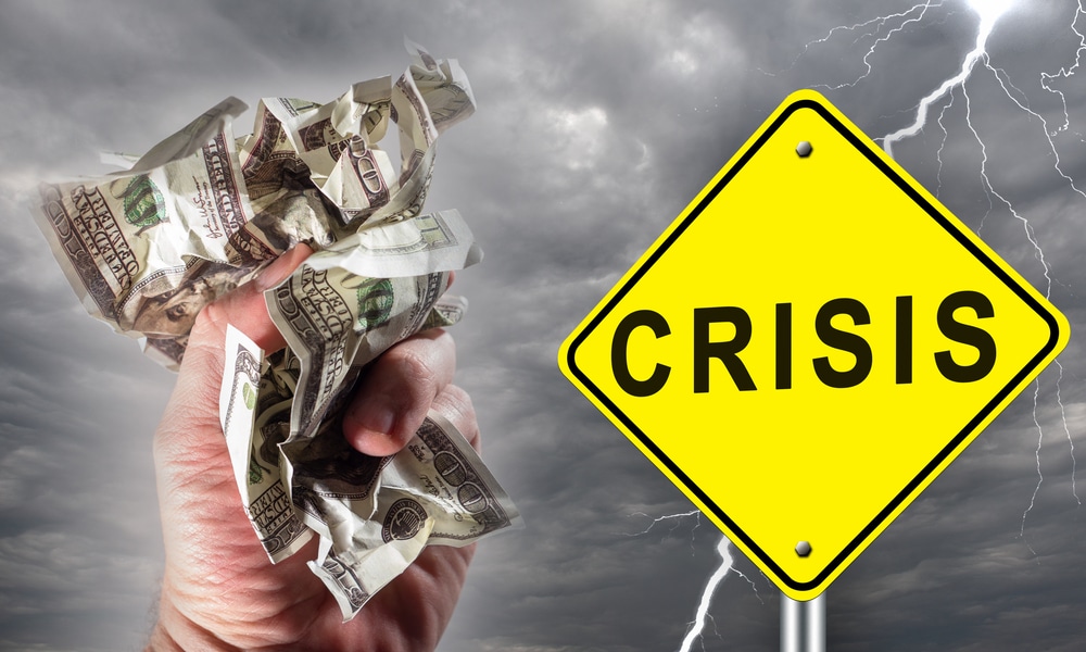 Empty shelves, for-lease signs and job layoffs may be indicator of major economic storm by summer