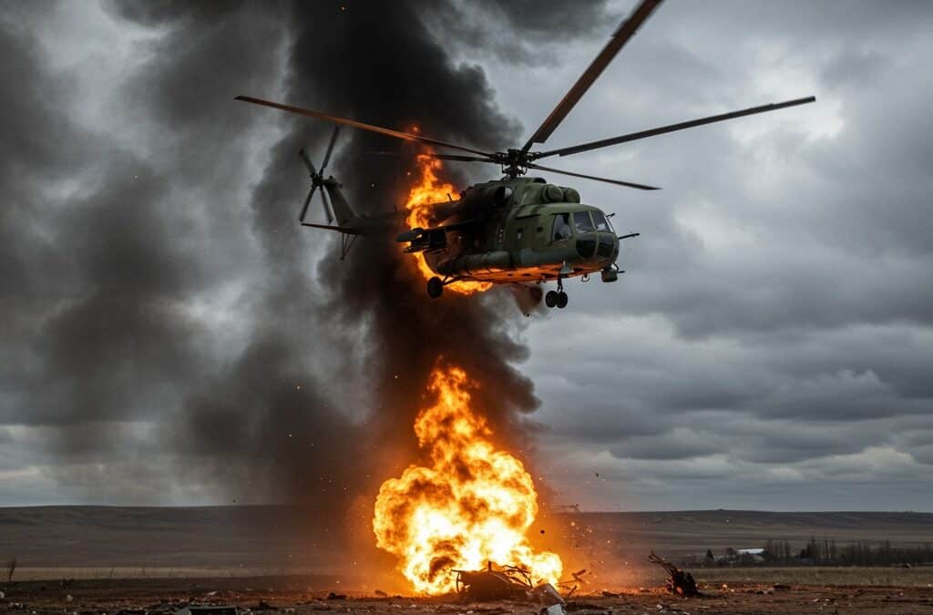 Ukraine just attempted to take out Putin after downing his helicopter