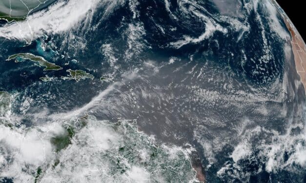 Giant plume of Saharan dust is heading to Florida