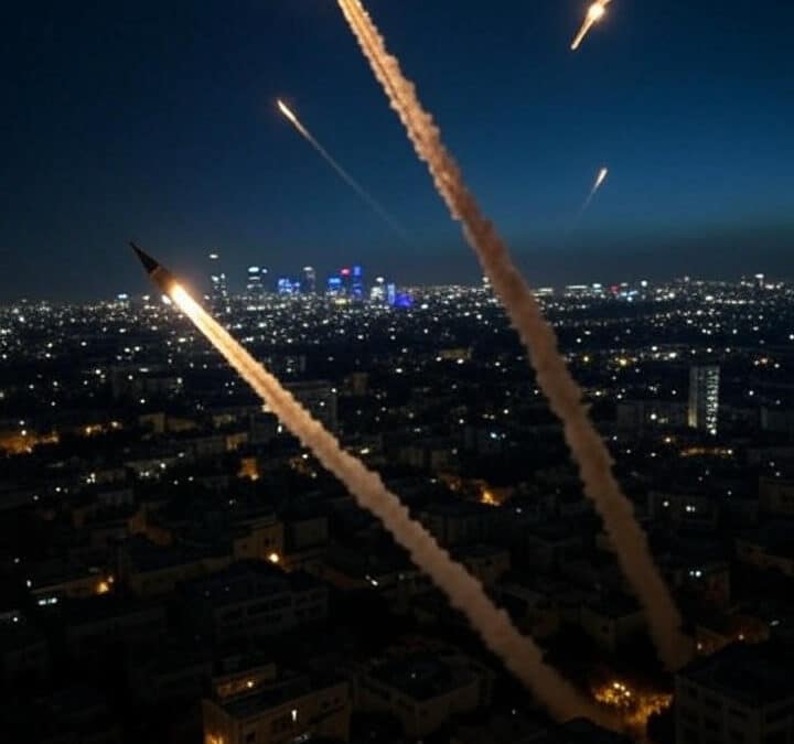 Iranian retaliatory strikes against Israel begins