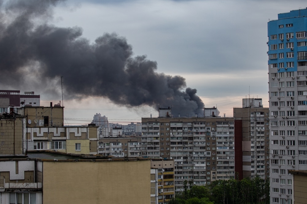 Russia launches one of the largest air attacks on Ukraine since the start of the war