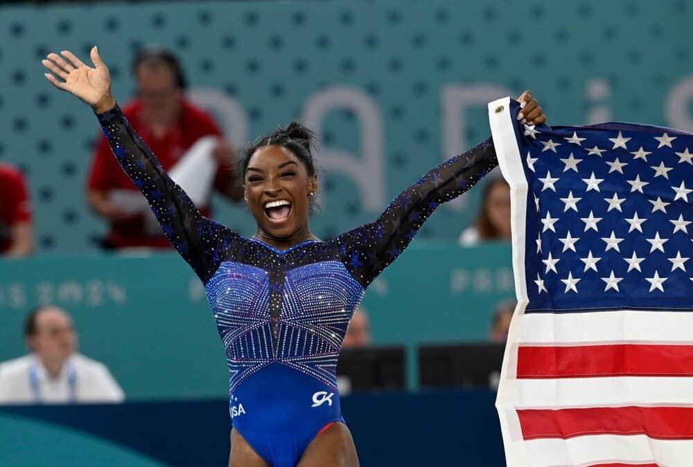 Simone Biles calls Riley Gaines ‘truly sick’ for opposing men in women’s sports