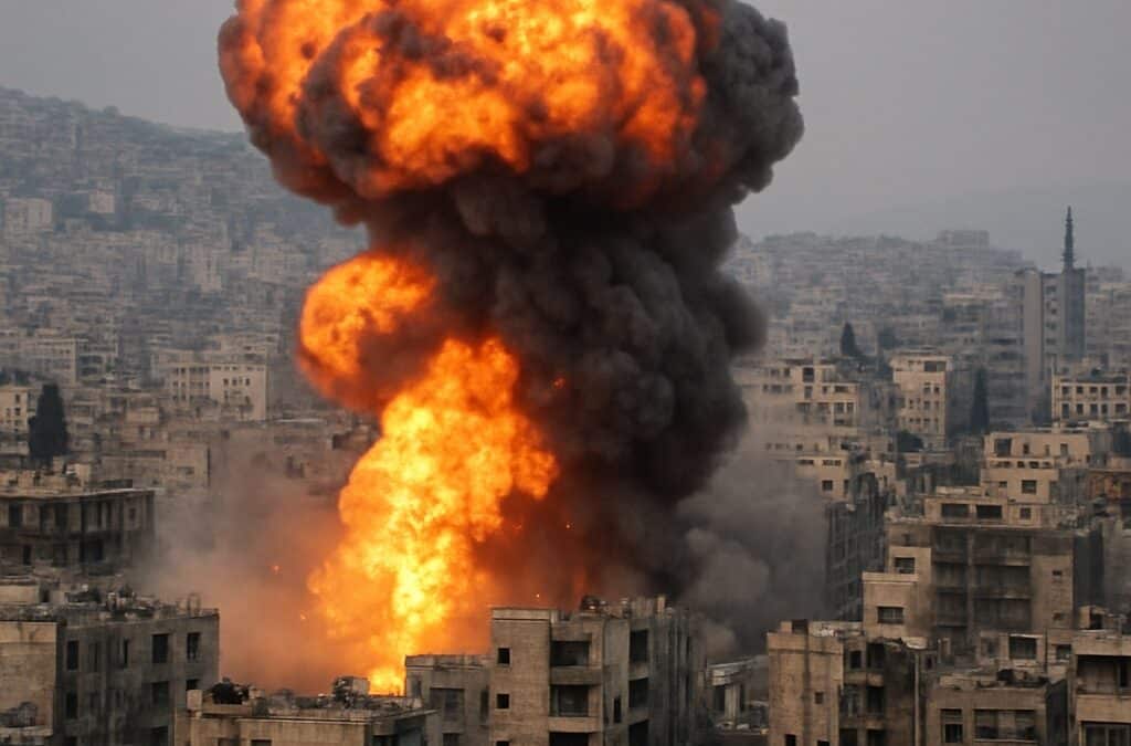 Israel carries out military strikes in Syria after projectiles fired, holds Sharaa responsible